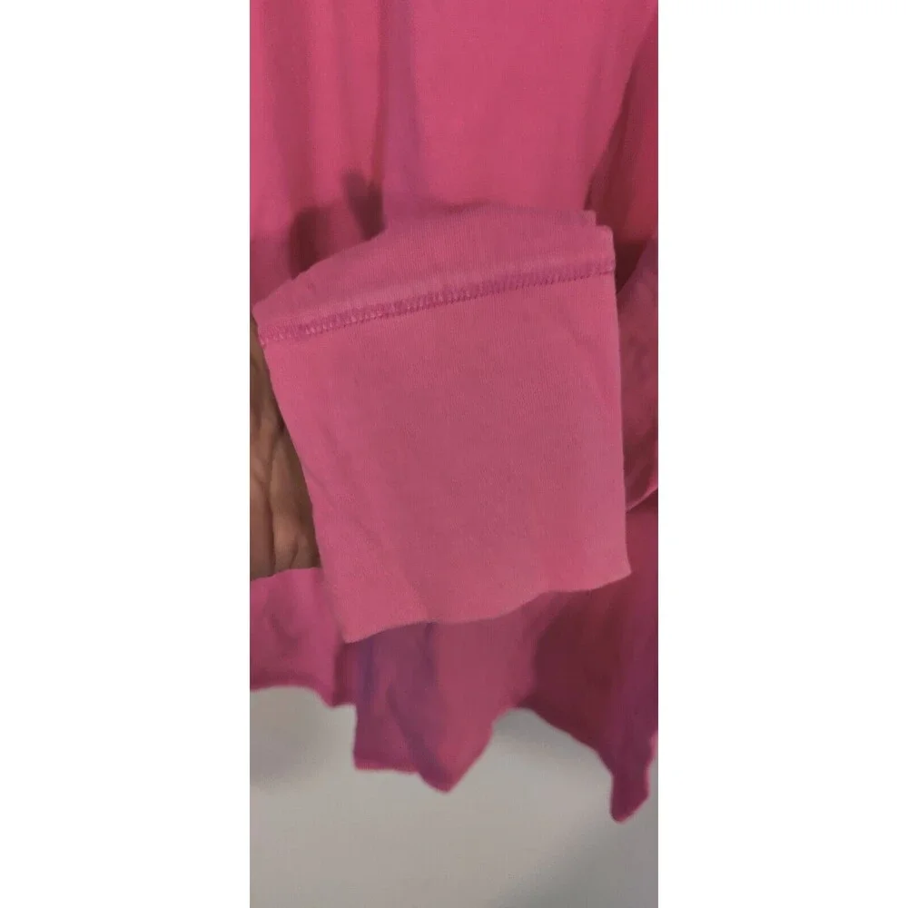 Justice Girls Pink Soft Long Sleeve Shirt Knit Size 16
